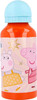 Peppa Pig Aluminium Drinks Bottle Kindness Counts Orange 400ml