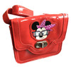 Disney Minnie Mouse Red Shiny Patent Mini Shoulder Bag