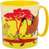 Disney Lion King Yellow Plastic Mug Microwave Compatible