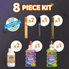 Elmer's 8 Piece Glue Spooky Slime Kit with Clear PVA Glue, Glitter and Glue Pens