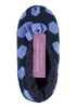 Ladies Fleece Lined Knitted Slippers in Choice of Size and Colour