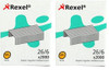 Rexel No.56 26/6 mm Standard Staples, For Stapling up to 20 Sheets