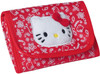 Hello Kitty Wallet Purse with Plush Velour Kitty Motif