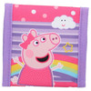 Peppa Pig Tri Fold Wallet with Zipped Coin Compartment