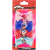 Miraculous Ladybug and Cat Noir Set of 4 Hair Clips with Bows and Hearts