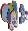 Disney Mickey Mouse 3 Large 3D Foam Wall Decoration Stickers