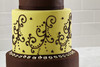 Cake Boss Plastic Baking Fondant Imprint Mats Set 4-Piece Transparent
