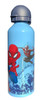 Spiderman Aluminium Drinks Bottle 500ml Light Blue / Navy