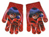 Miraculous Ladybug Glitter Effect Children's Set Includes Hat and Gloves