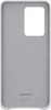 Original Samsung Galaxy S20 Ultra Case Leather Back Cover Light Grey