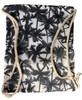 Canvas Style Drawstring Beach Backpack with Rope Straps