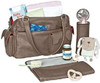 Lassig Tender Collection Diaper / Nappy Bag includes Accessories Oasis