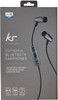 KitSound Euphoria Wireless Bluetooth In-Ear Earphones with Microphone Gunmetal