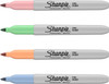 Sharpie Permanent Markers Fine Point Pastel Colours 4 Pens