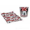 Disney Minnie Mouse Fleece Blanket in a Plastic Tub