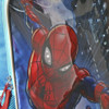 Marvel Spiderman Large Backpack with LED Lights Built In