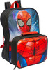 Spiderman Albie Large Backpack with Lunchbag and Water Bottle