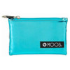 Moos Make Up and Accessory Bag with Metallic Blue and Cactus Design