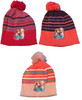 Disney Frozen Anna and Elsa Knitted Acrylic Bobble Hat