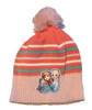 Disney Frozen Anna and Elsa Knitted Acrylic Bobble Hat
