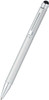 Sheaffer Switch Satin Chrome Ballpoint Pen with Stylus for Phone or Tablet