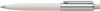 Sheaffer Sentinel Refillable Ballpoint Pen, White Resin Finish, Brushed Chrome