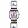 Ladies Designer Watch with Mini Crystals in Link Strap