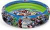 Marvel Avengers Small 1.00m (39") X 30cm (12")  3 Ring Paddling Pool