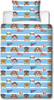 Paw Patrol Reversible UK Single (U.S Twin) Duvet Cover and Pillowcase Set Blue