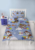 Paw Patrol Reversible UK Single (U.S Twin) Duvet Cover and Pillowcase Set Blue