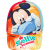 Disney Mickey Mouse One Size Childs Baseball Cap Selfie Summer