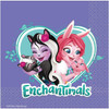 Enchantimals Partyware 16 Paper Plates, 16 Paper Cups and 32 Serviettes