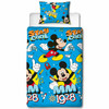 Mickey Mouse Reversible Single Duvet Cover with Pillow Case