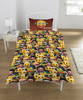 Emoji Licensed Single Duvet Cover and Pillow Case, Eat, Sleep, Dance, Repeat