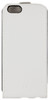 XQISIT White Faux Leather Flipcover Protective Flip Case for iPhone 6S and 6