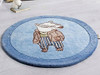 Brendan Badger Rugs, Not Before Tea, Round 90cm (3ft) X3