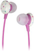 Trendz Flowers Patterned Design In Ear Headphones with In Line Microphone