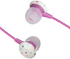 Trendz Flowers Patterned Design In Ear Headphones with In Line Microphone