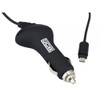 JCB Micro USB Curly Cord 1.5m Car Charger 12V and 24V