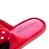 Disney Minnie Mouse Red Ladies Slippers with Bows Size 4 UK (37 EU, 6.5 U.S)