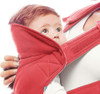 Wallaboo Baby Carrier Red 2 Front Carry Positions From New Born