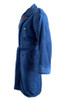 Watchdog Winstons Outfit Mens Soft Polyester Bathrobe Blue