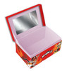 Miraculous Jewellery Box with Mirror and Hair Accessories, Cardboard