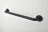 Evekare Matte Black 600mm Grab Rail Supports up to 200Kg