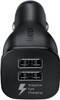SAMSUNG Super Fast Dual Car Charger (45W+15W) Two Ports EP-L5300XBEGWW Black