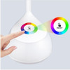 LED USB Rechargeable Table Lamp with 3 Brightness Levels and 256 Ambient Colours