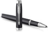 Parker IM Matte Black with Chrome Trim Original Rollerball Pen