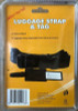 Strand Luggage Strap and Tag Black