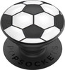 PopSockets PopGrip Premium Soccer Ball Padded Black and White