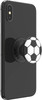 PopSockets PopGrip Premium Soccer Ball Padded Black and White